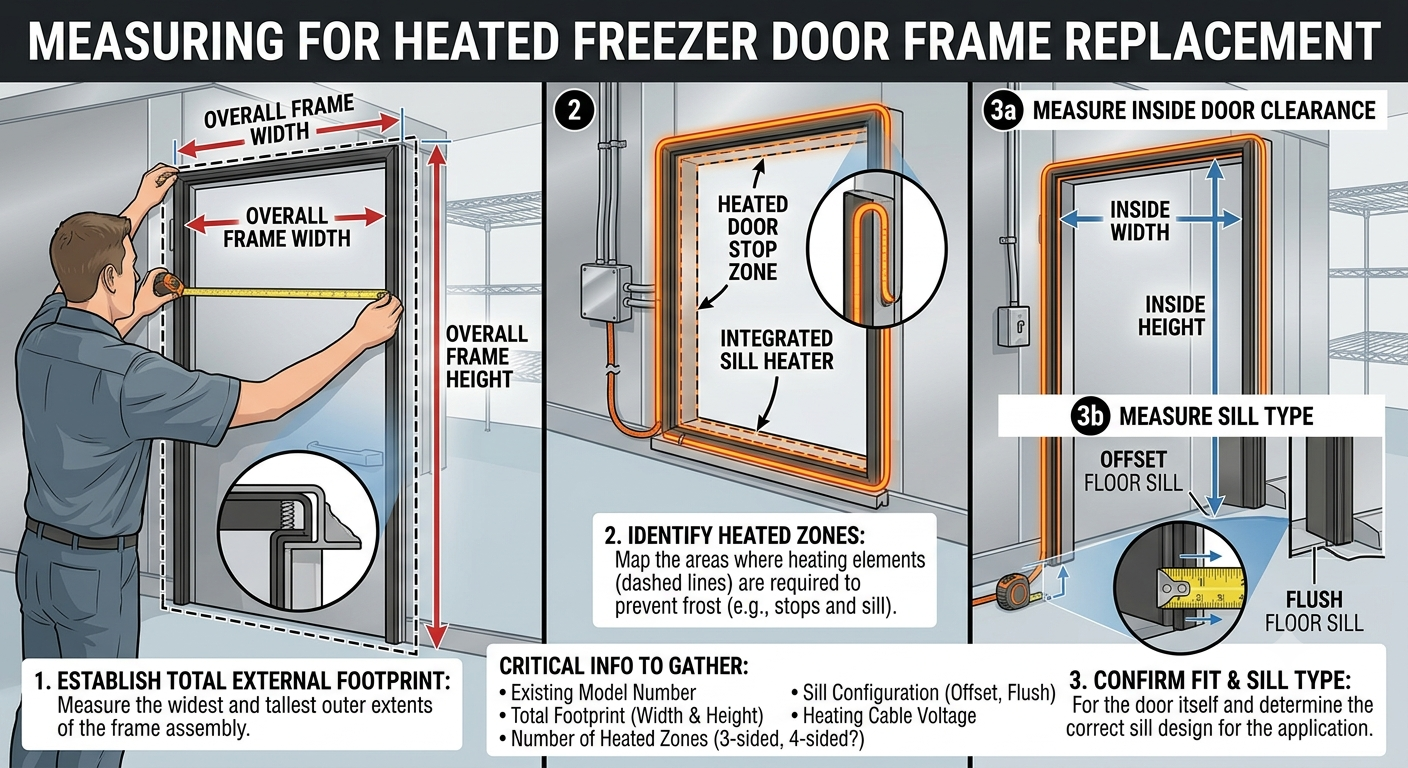 Measuring Heated Frame Wire Replacement
